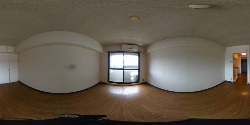 パノラマ画像洋室