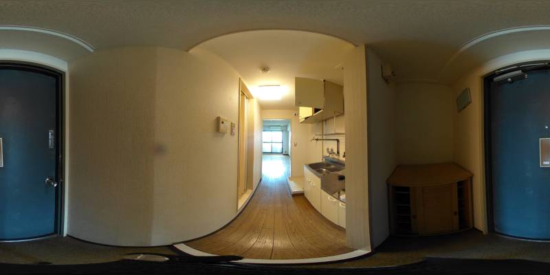 パノラマ画像玄関