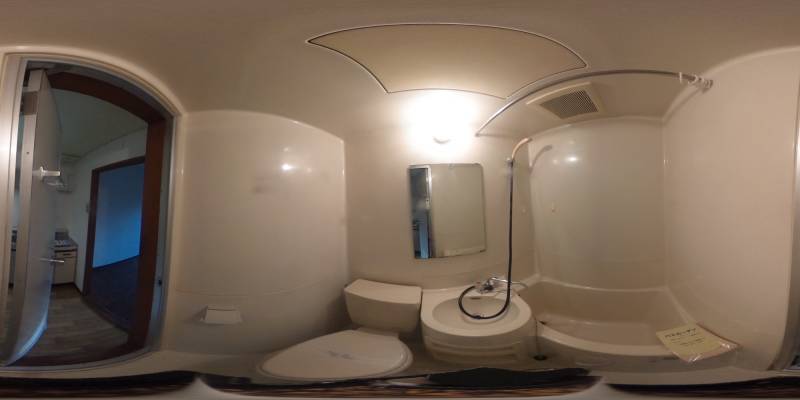 パノラマ画像バスルーム