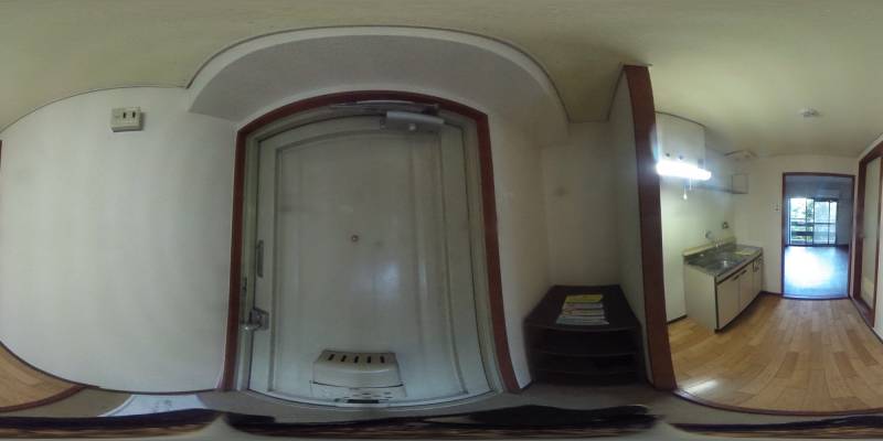 パノラマ画像玄関