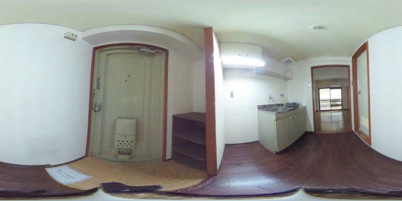 パノラマ画像玄関