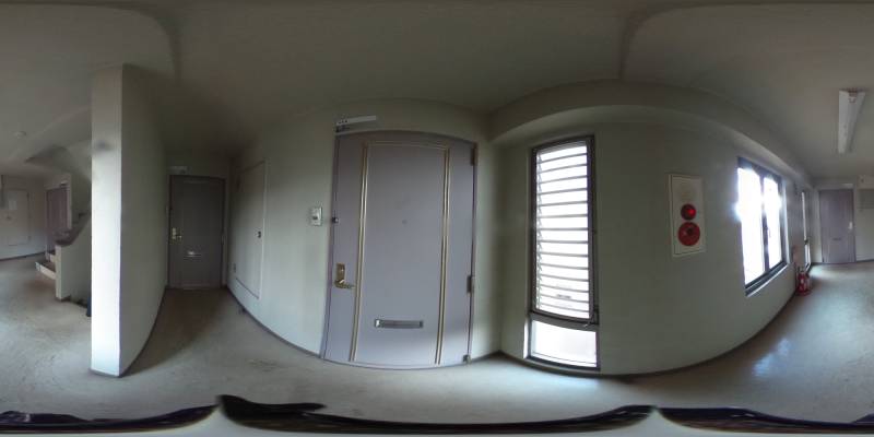 パノラマ画像玄関