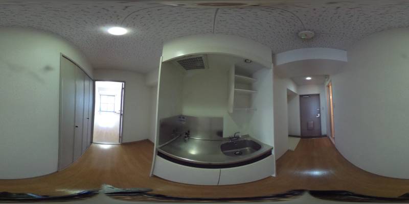 パノラマ画像キッチン