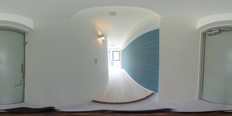 パノラマ画像玄関