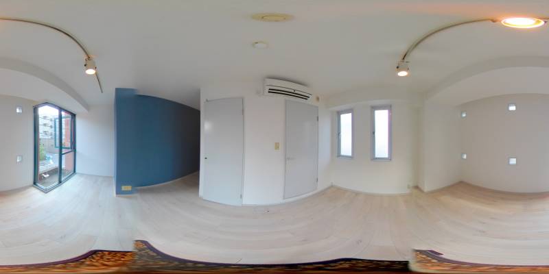 パノラマ画像洋室