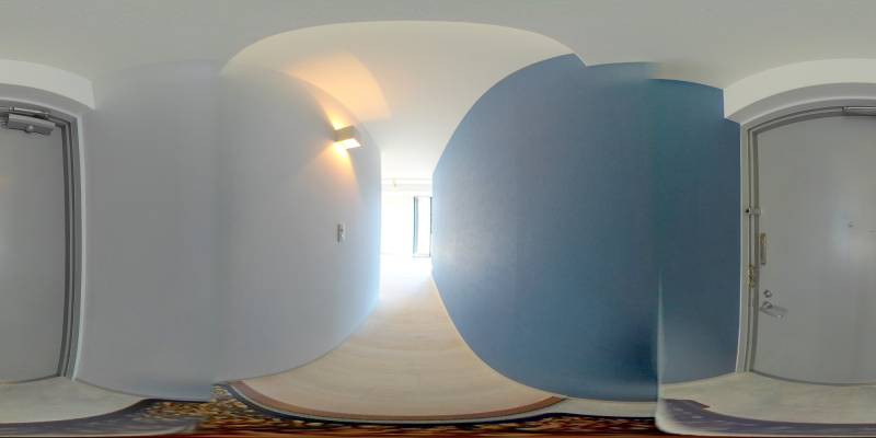 パノラマ画像玄関