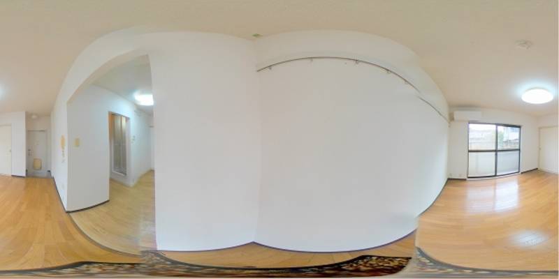 パノラマ画像洋室