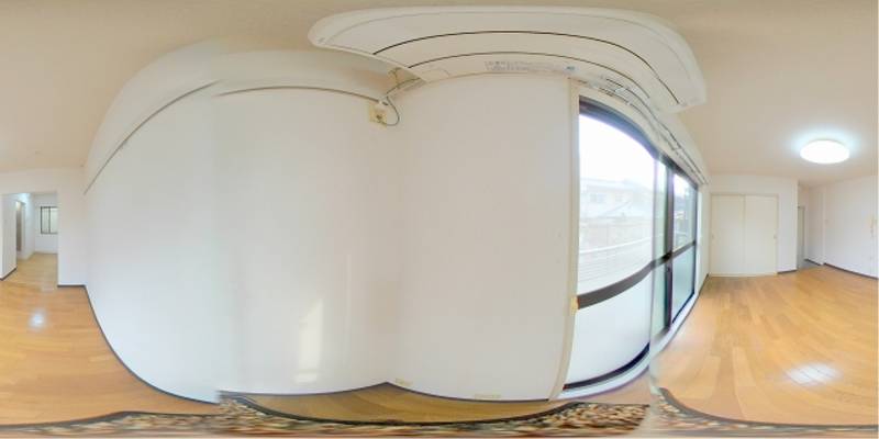 パノラマ画像洋室