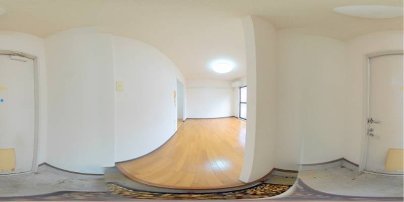 パノラマ画像玄関