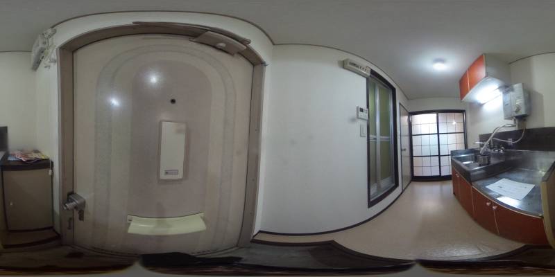 パノラマ画像玄関