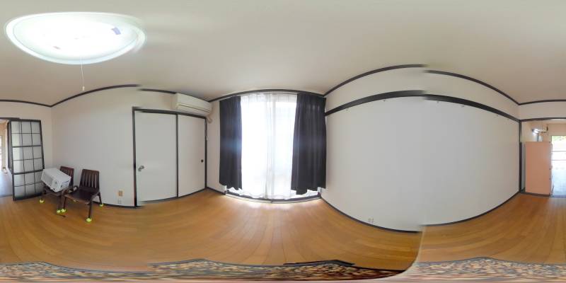 パノラマ画像洋室