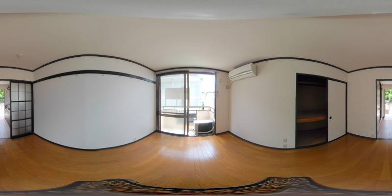 パノラマ画像洋室