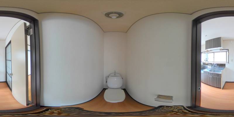 パノラマ画像トイレ