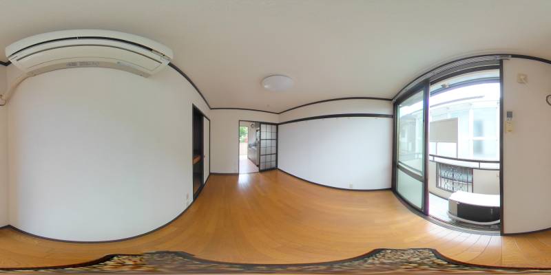 パノラマ画像洋室