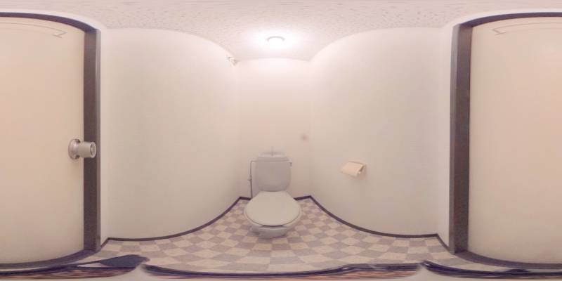 パノラマ画像トイレ