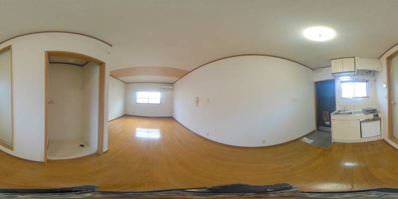 パノラマ画像洋室