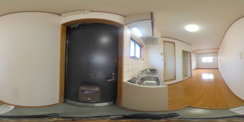 パノラマ画像玄関