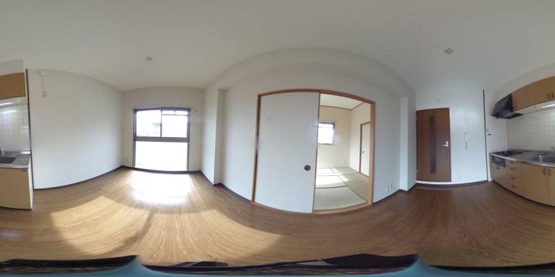 パノラマ画像リビング