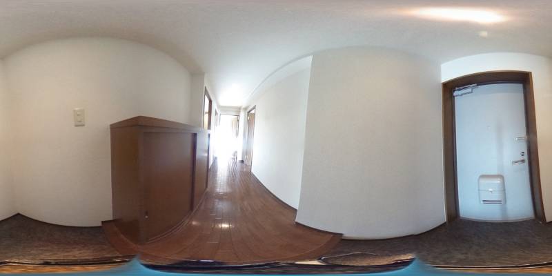 パノラマ画像玄関