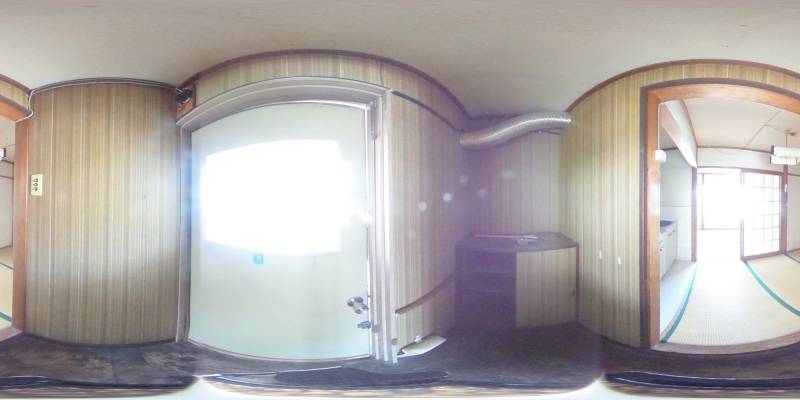 パノラマ画像玄関