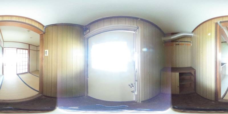 パノラマ画像玄関