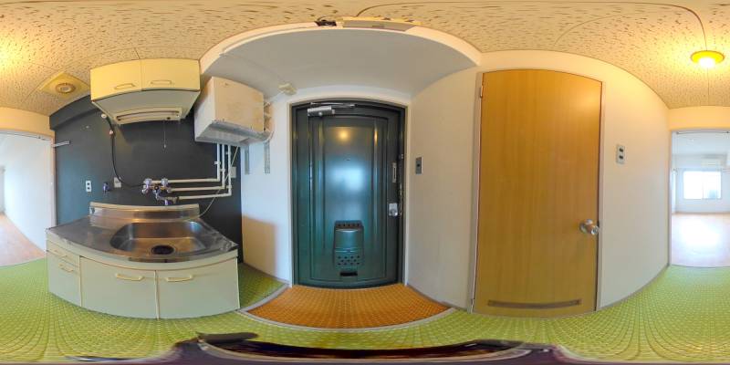 パノラマ画像玄関