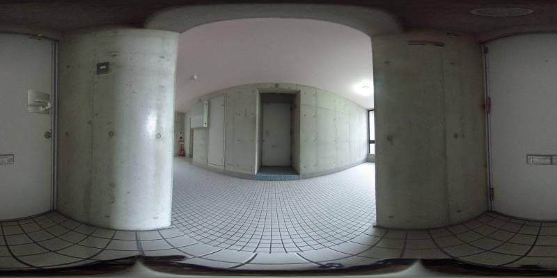 パノラマ画像玄関