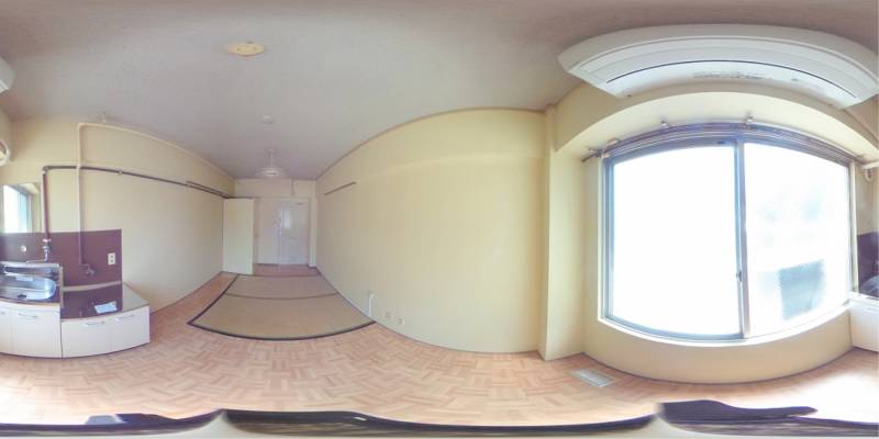 パノラマ画像キッチン