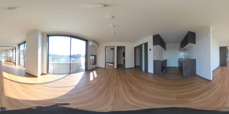 パノラマ画像洋室