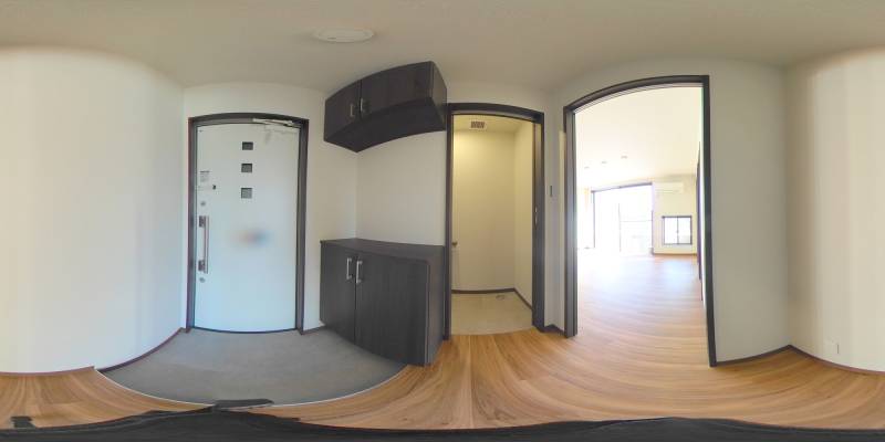 パノラマ画像玄関