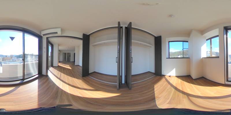 パノラマ画像洋室