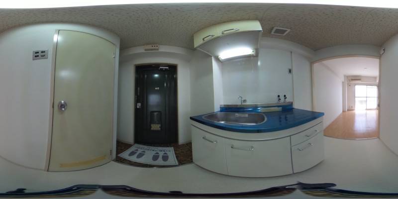 パノラマ画像キッチン