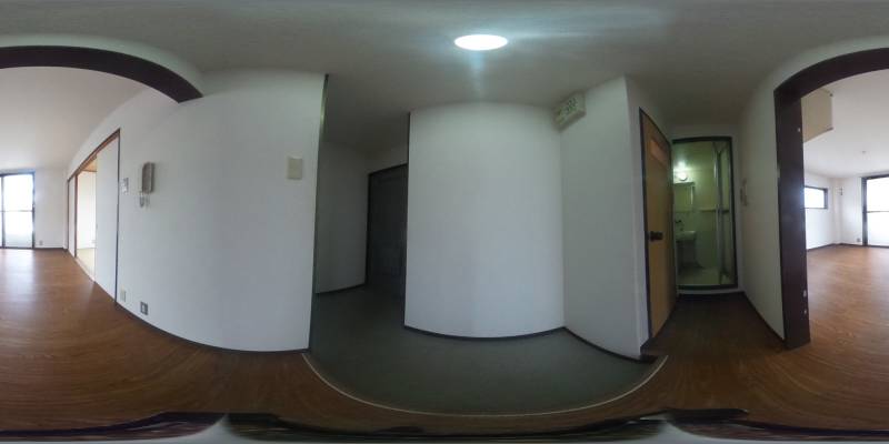 パノラマ画像玄関