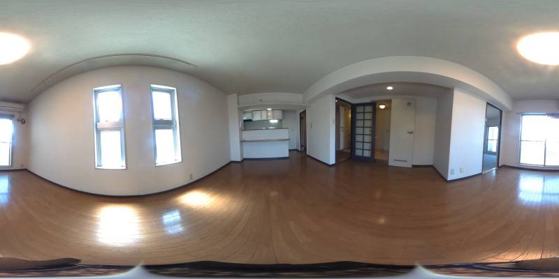 パノラマ画像洋室