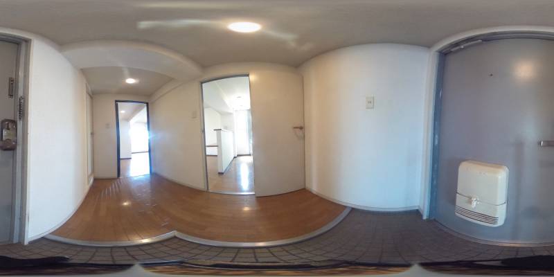 パノラマ画像玄関