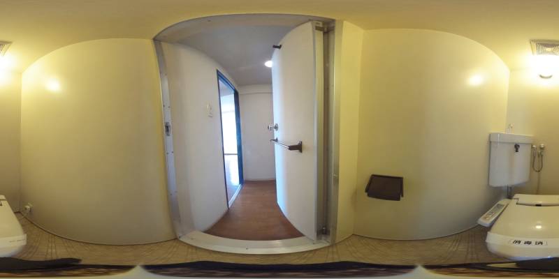 パノラマ画像トイレ