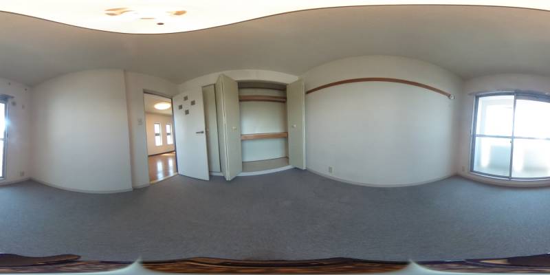 パノラマ画像洋室