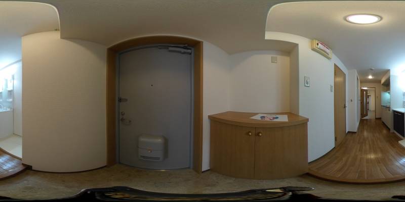 パノラマ画像玄関