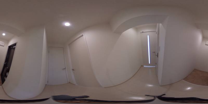 パノラマ画像玄関