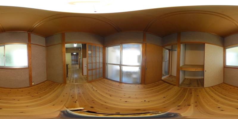 パノラマ画像洋室