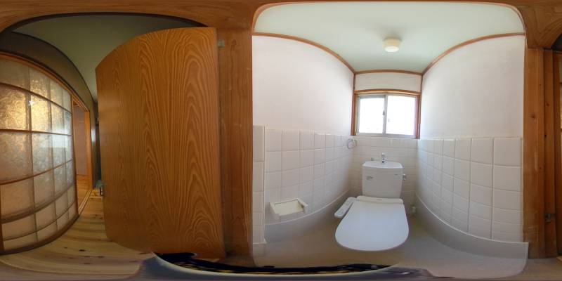 パノラマ画像トイレ