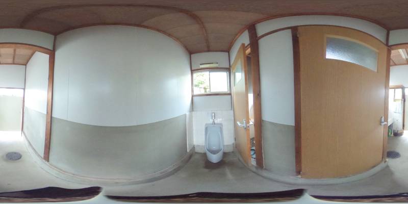 パノラマ画像トイレ