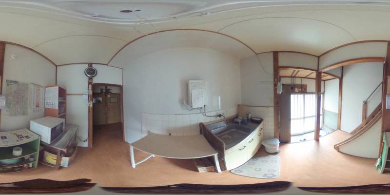 パノラマ画像キッチン