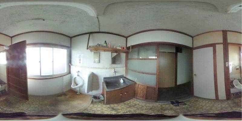パノラマ画像トイレ