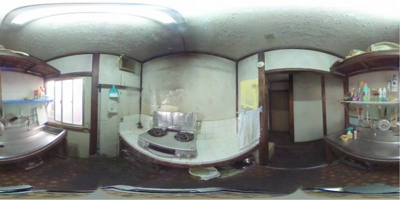 パノラマ画像キッチン