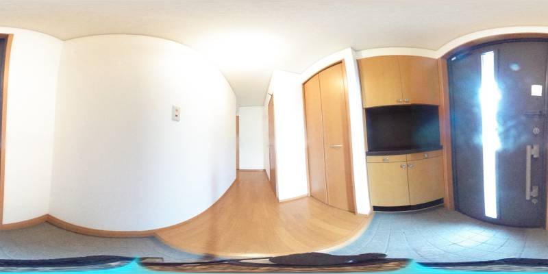 パノラマ画像玄関