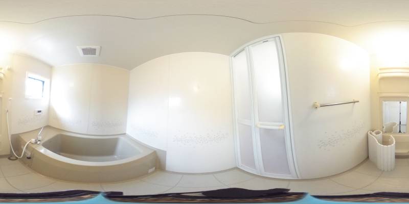 パノラマ画像バスルーム