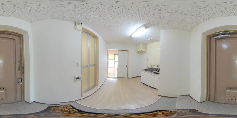 パノラマ画像玄関