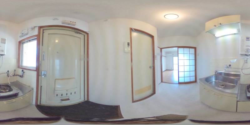 パノラマ画像玄関