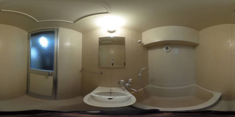 パノラマ画像バスルーム